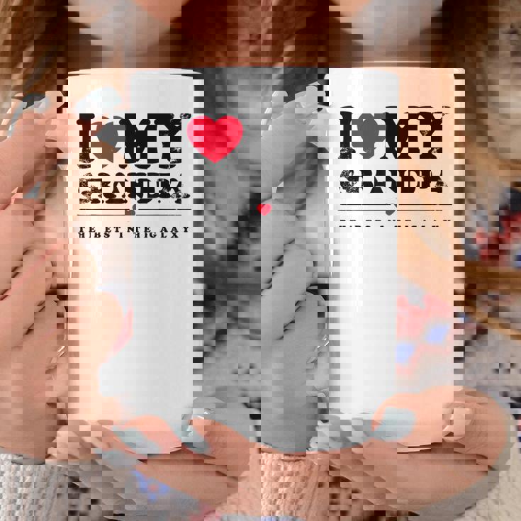 I Love My Grandpa I Heart My Grandpa コーヒーマグ 面白い贈り物