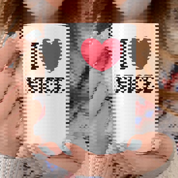 I Love Nice アイ・ラブ・ニース コーヒーマグ 面白い贈り物