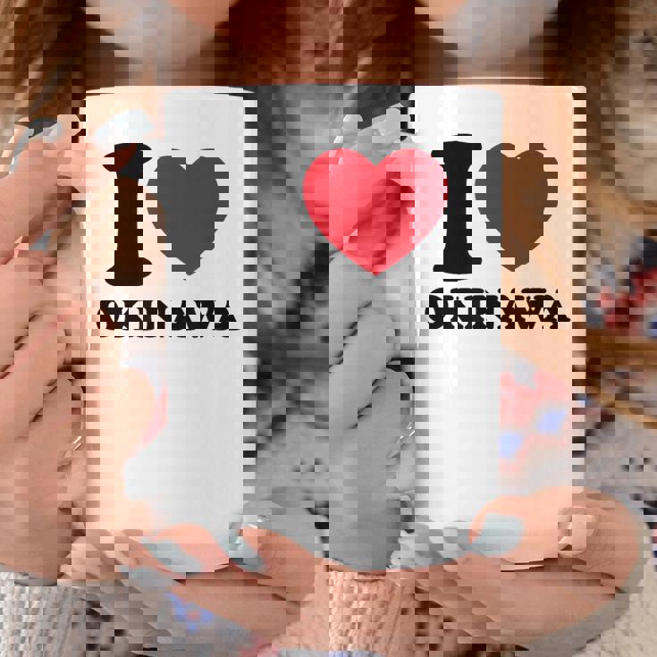 I Love Okinawa アイラブ 沖縄 メンズ 琉球 お土産 旅行 コーヒーマグ 面白い贈り物