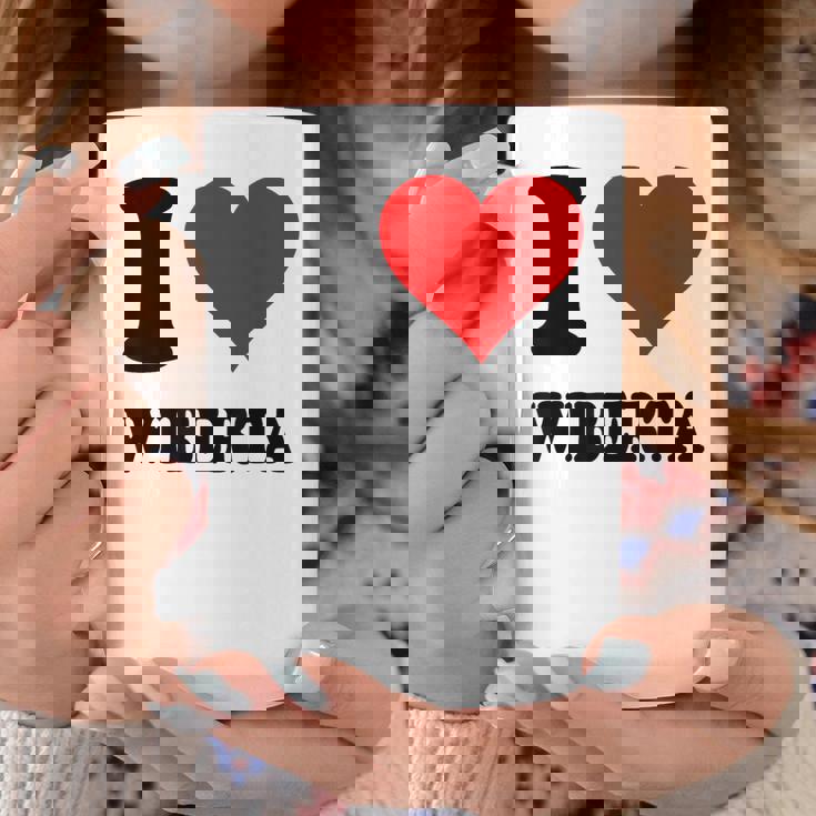 I Love Wiberta コーヒーマグ 面白い贈り物