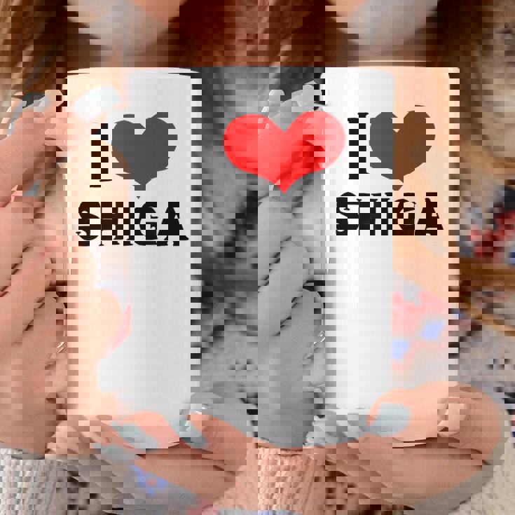 I Lovehiga 愛 ハート 滋賀 滋賀県 日本 お土産 かわいい おしゃれ コーヒーマグ 面白い贈り物