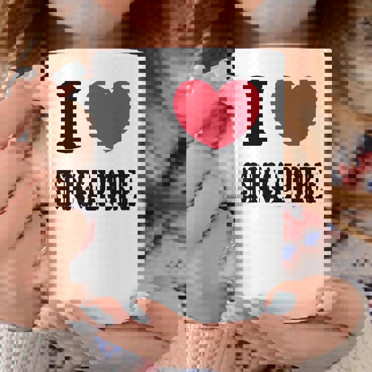 I Loveingapore シンガポールが大好き コーヒーマグ 面白い贈り物