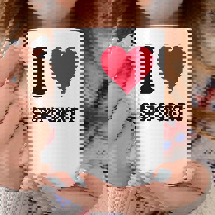 I Loveports コーヒーマグ 面白い贈り物