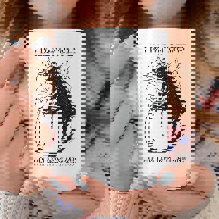 Magic Coffee Cat 面白い猫 コーヒーマグ 面白い贈り物