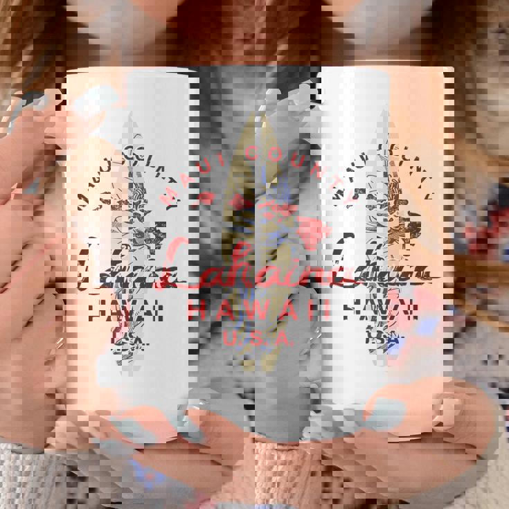 Maui ラハイナ ヴィンテージ ハワイアン諸島 ハワイ コーヒーマグ 面白い贈り物