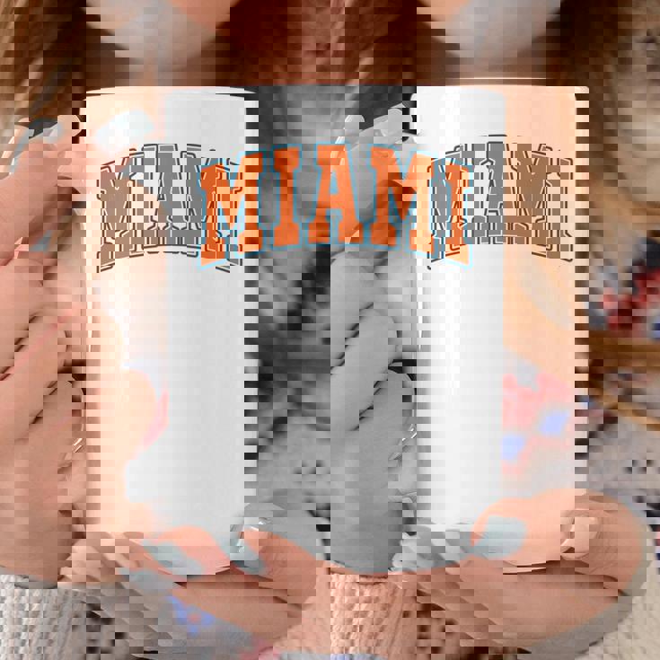 Miami Throwback Classic 長袖tシャツ コーヒーマグ 面白い贈り物