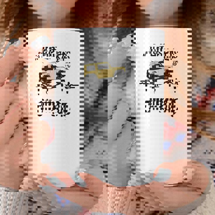 My Heart Beats For オフロード 4X4 Jb74 Gj 4Wd ファンアイボリー コーヒーマグ 面白い贈り物