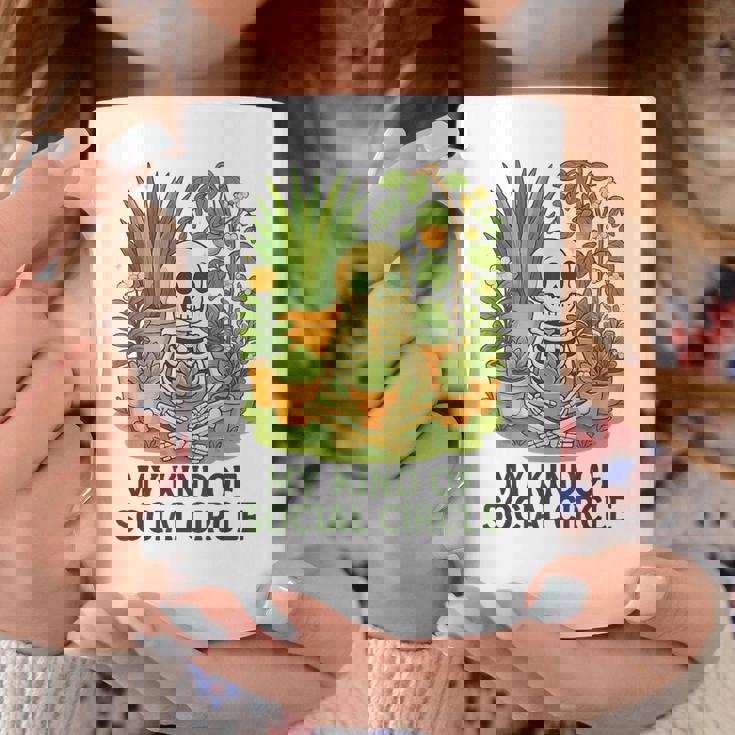 My Kind Ofocial Circle Plantkeleton ユーモア コーヒーマグ 面白い贈り物