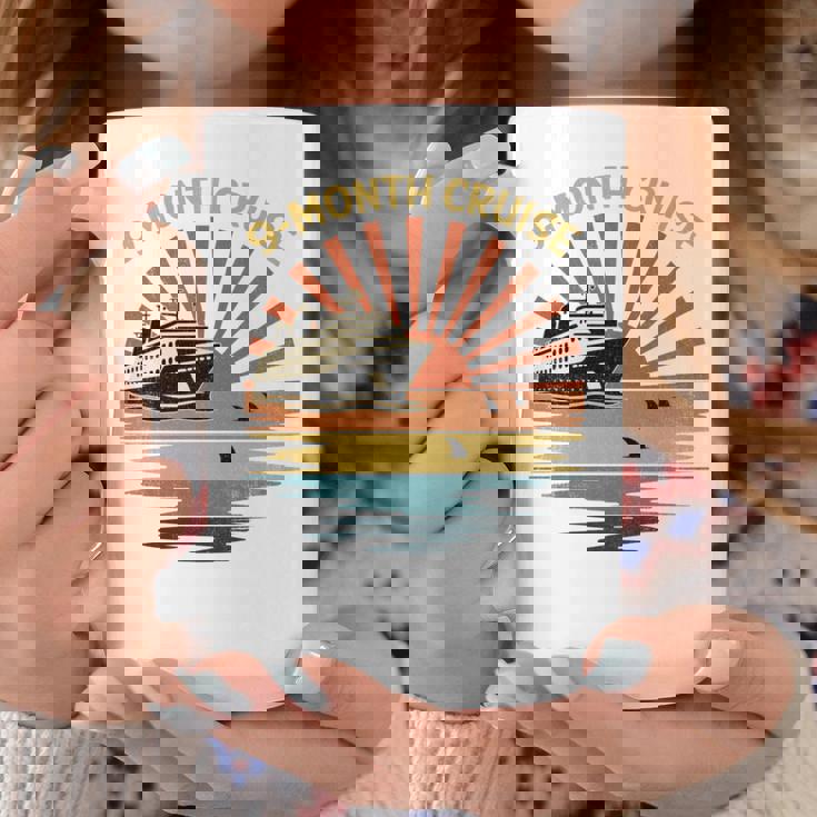 Nine Month Cruisehipunset Withharks In Ocean 長袖tシャツ コーヒーマグ 面白い贈り物