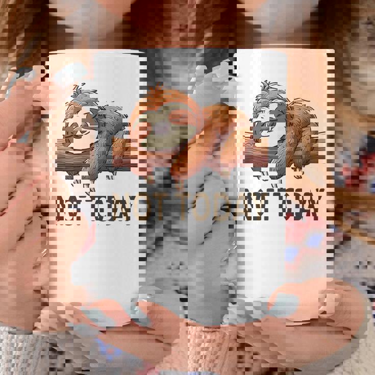 Not Todayloth 今日はナマケモノ コーヒーマグ 面白い贈り物