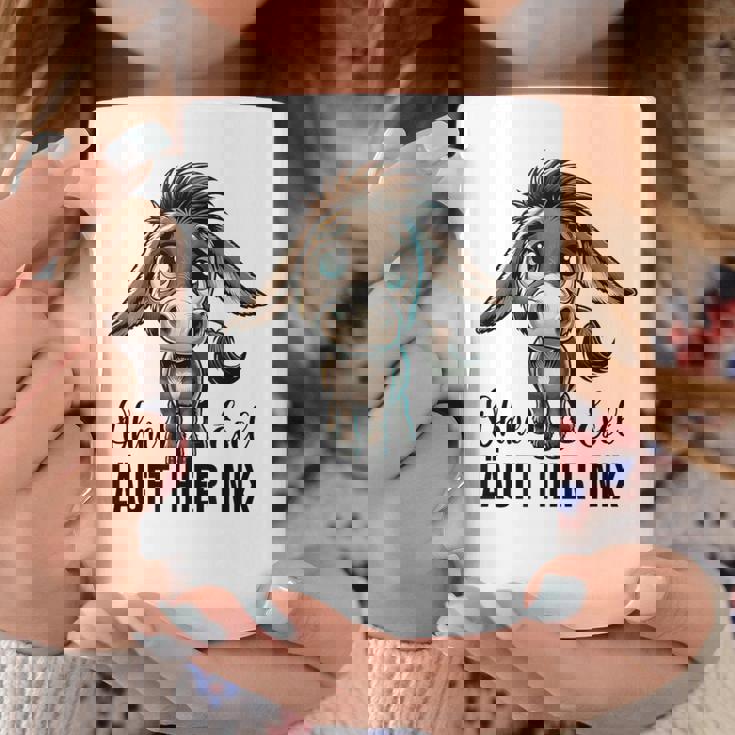 Ohne Esel Läuft Hier Nix ロバ 牧場 農業 ロバ コーヒーマグ 面白い贈り物