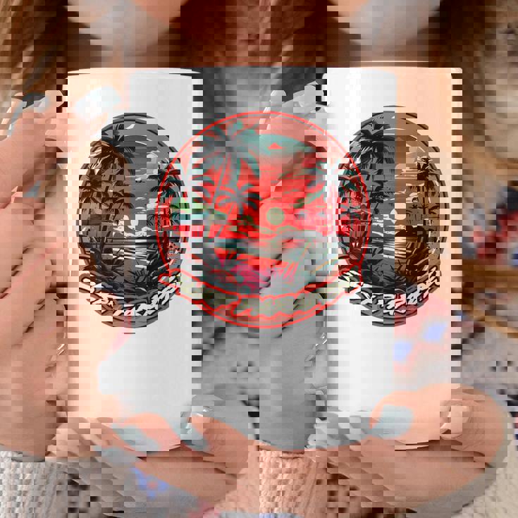 バックプリント Onlyurf Paradise クール サーファー ビーチ オーシャン コーヒーマグ 面白い贈り物