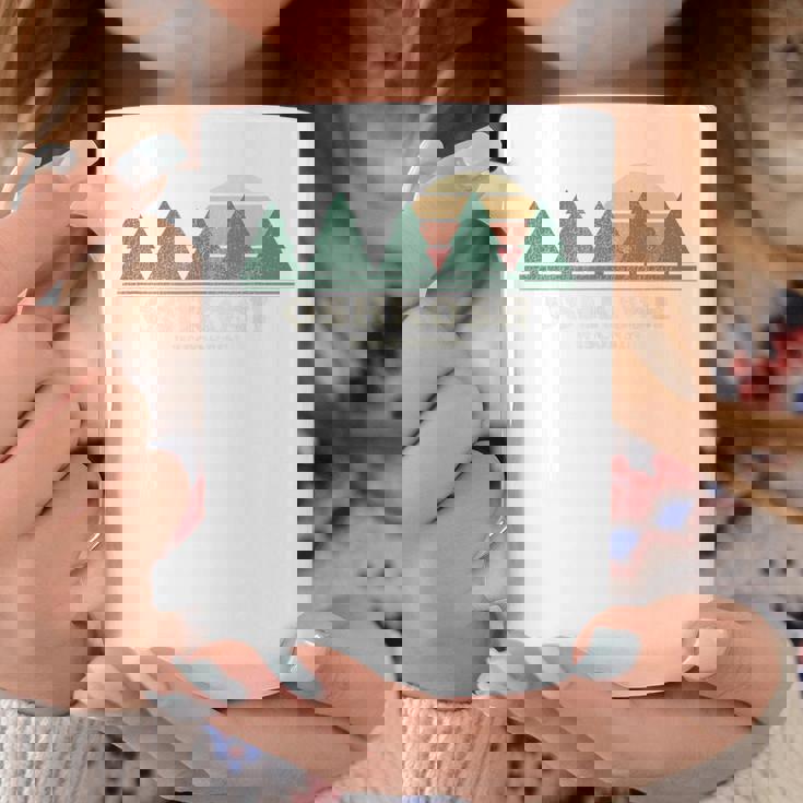 Oshkosh Wi ビンテージスローバックtシャツ レトロ70年代デザイン コーヒーマグ 面白い贈り物