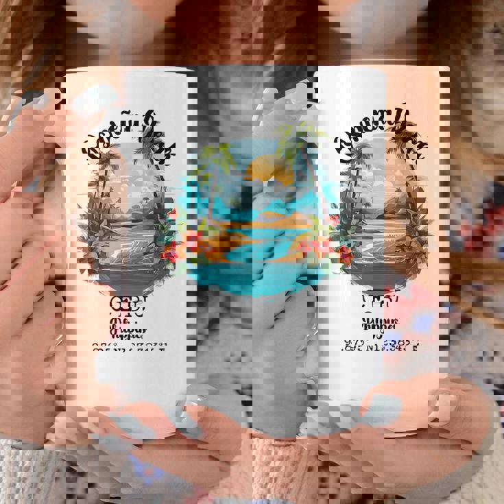 Osmeña Peak セブ フィリピン 島 バケーション お土産 コーヒーマグ 面白い贈り物