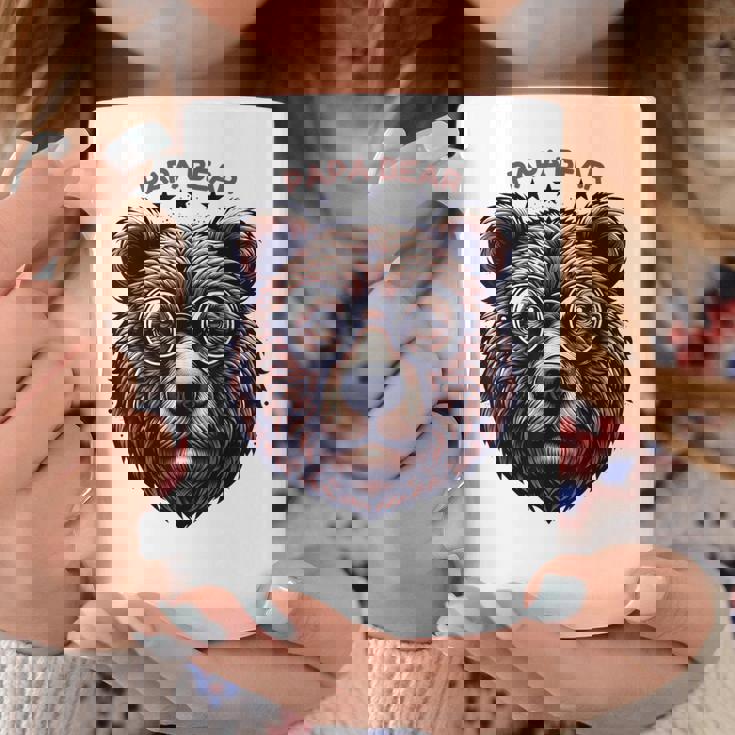 メンズ Papa Bear Face サングラス Papa Bear Lover 父の日 コーヒーマグ 面白い贈り物