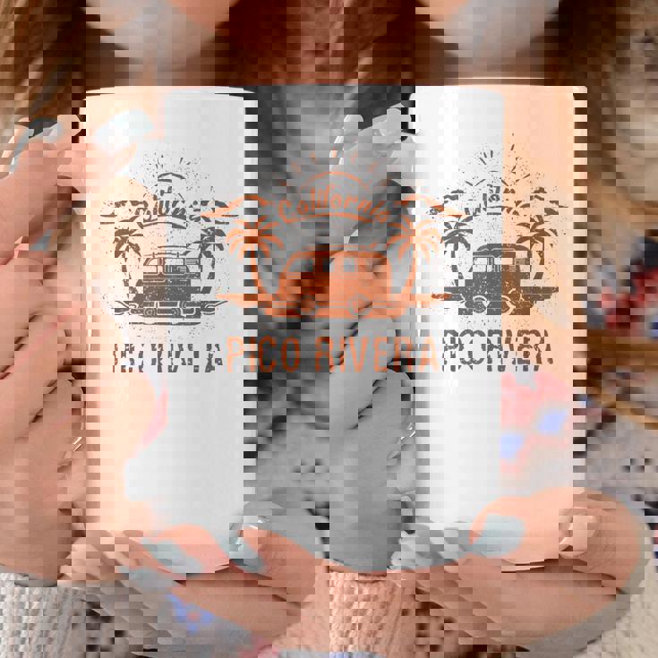 Pico Rivera Ca カリフォルニア レトロ ビンテージ サーフィン ビーチ コーヒーマグ 面白い贈り物