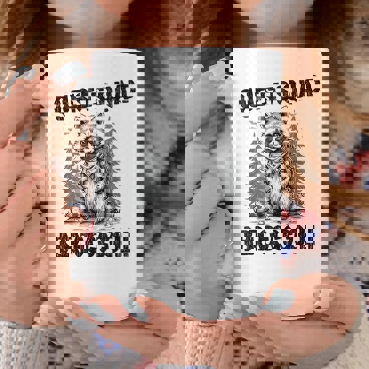 Questquad ブロッコリー 面白い 猫好き コーヒーマグ 面白い贈り物