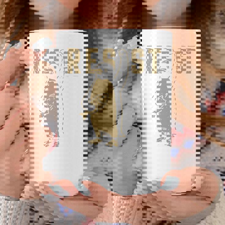 Resist Penguins Activism グラフィック Wetand With Penguins 長袖tシャツ コーヒーマグ 面白い贈り物