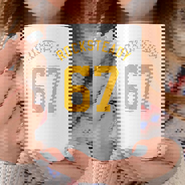 Rocksteady 1967 ビンテージ レゲエ スカ衣服 男女兼用 コーヒーマグ 面白い贈り物