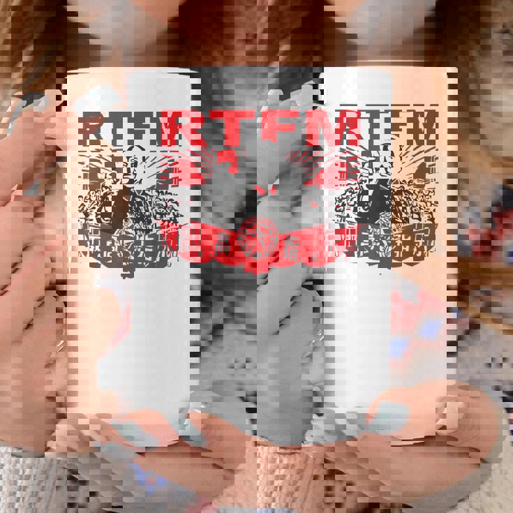 Rtfm ミームをマップ コーヒーマグ 面白い贈り物