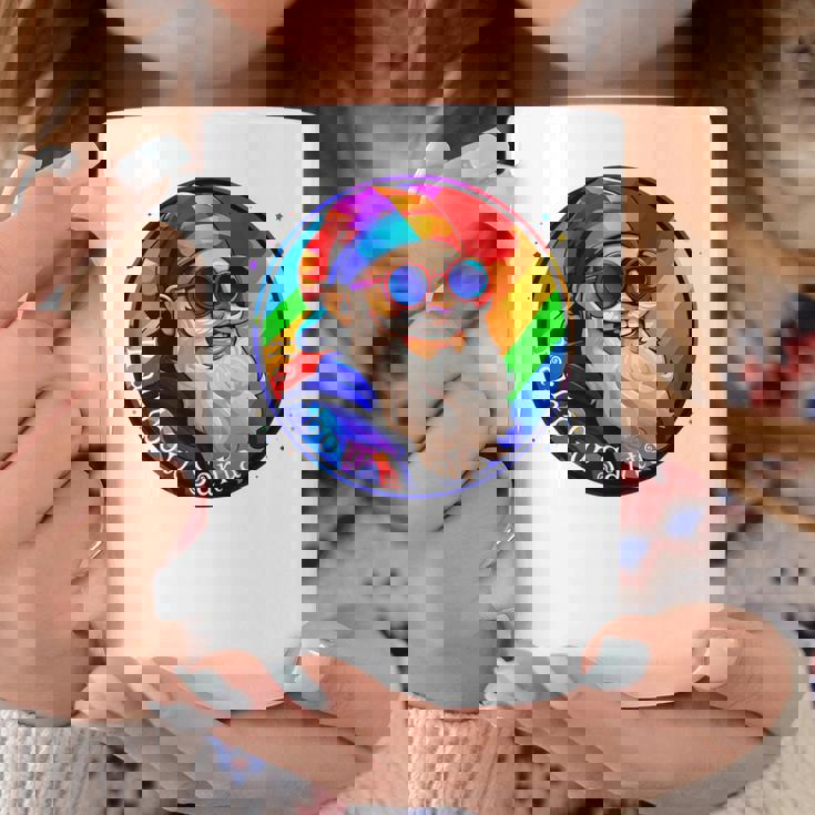 Santaclaus Rainbow 長袖tシャツ コーヒーマグ 面白い贈り物