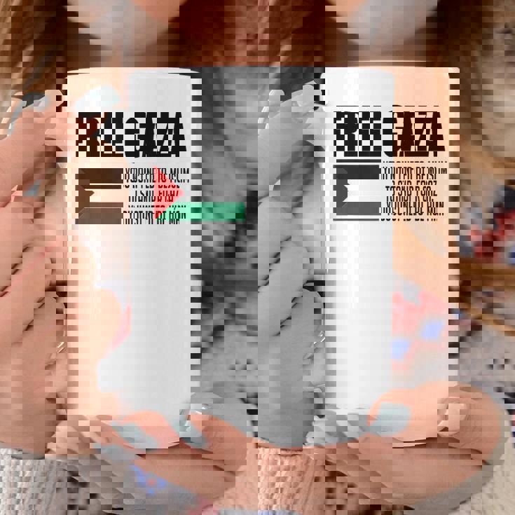 Save Gaza Free Palestine Free Gaza Proud Gaza Palestina コーヒーマグ 面白い贈り物