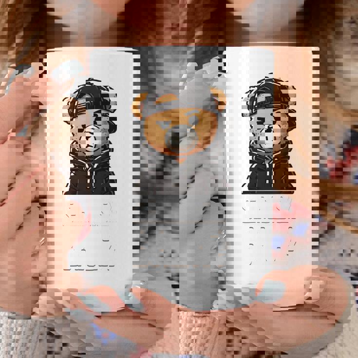 Seriously Bruh ヒップホップ テディベア ティーンエイジャー 男の子 ティーン 格言 長袖tシャツ コーヒーマグ 面白い贈り物