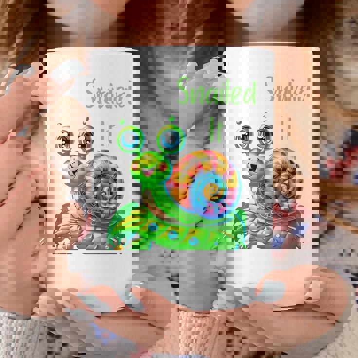 Snailed Itかわいいカタツムリ 長袖tシャツ コーヒーマグ 面白い贈り物