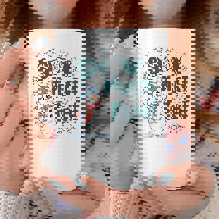 Snow Much Fun 冬 雪だるま おもしろい クリスマス キッズ レディース メンズ コーヒーマグ 面白い贈り物