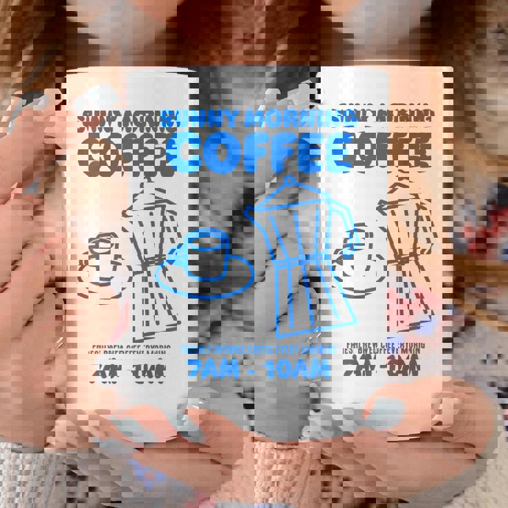 Sunny Morning Coffee Xundayun Delicious Coffee バックプリント コーヒーマグ 面白い贈り物