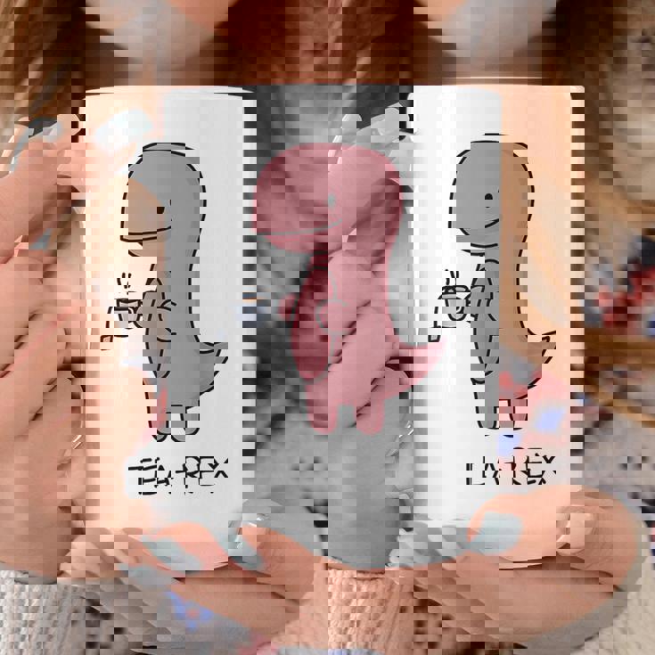 Tea Rex ユーモラスパン。 コーヒーマグ 面白い贈り物