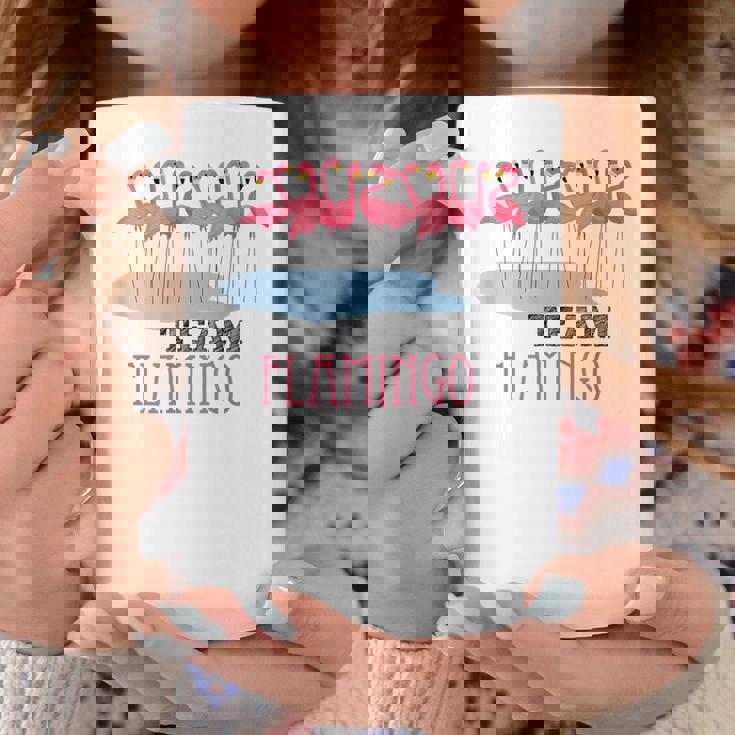 Team Flamingo キュート フラミンゴシャツ 素晴らしい夏用シャツ コーヒーマグ 面白い贈り物