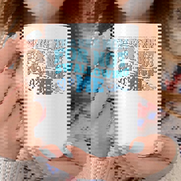 Thank Mom For Notwallow Me 娘 息子 母の日 コーヒーマグ 面白い贈り物