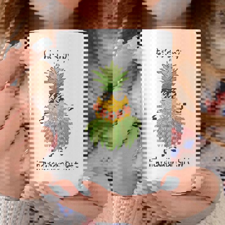 This Is My Hawaiian パイナップル フラダンス ルアウハワイ コーヒーマグ 面白い贈り物