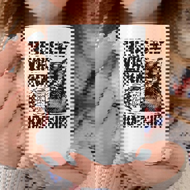 This Is My Work From Homearcastic Cat Remote Worker コーヒーマグ 面白い贈り物