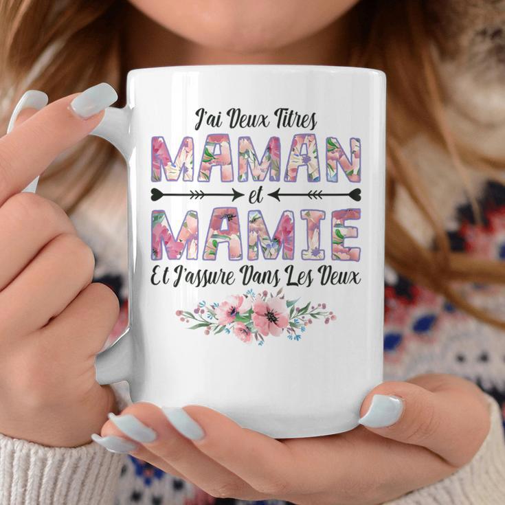 Titres Maman Et Mamie Fête Des Mères Grand Merés Tasse | Cadeauxyz