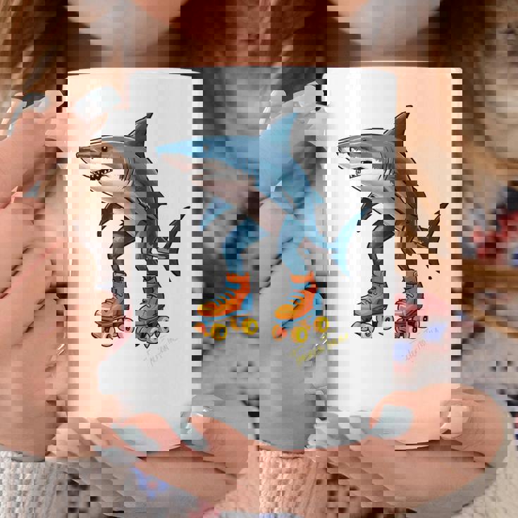 Tralalero Tralala ブレイン レッド ファニー サメ ミーム 長袖tシャツ コーヒーマグ 面白い贈り物