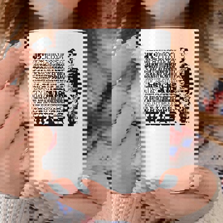 Until The Philosophy ハイレ・セラシエ 戦争 スピーチ レゲエ ラスタ 哲学が変わるまで コーヒーマグ 面白い贈り物