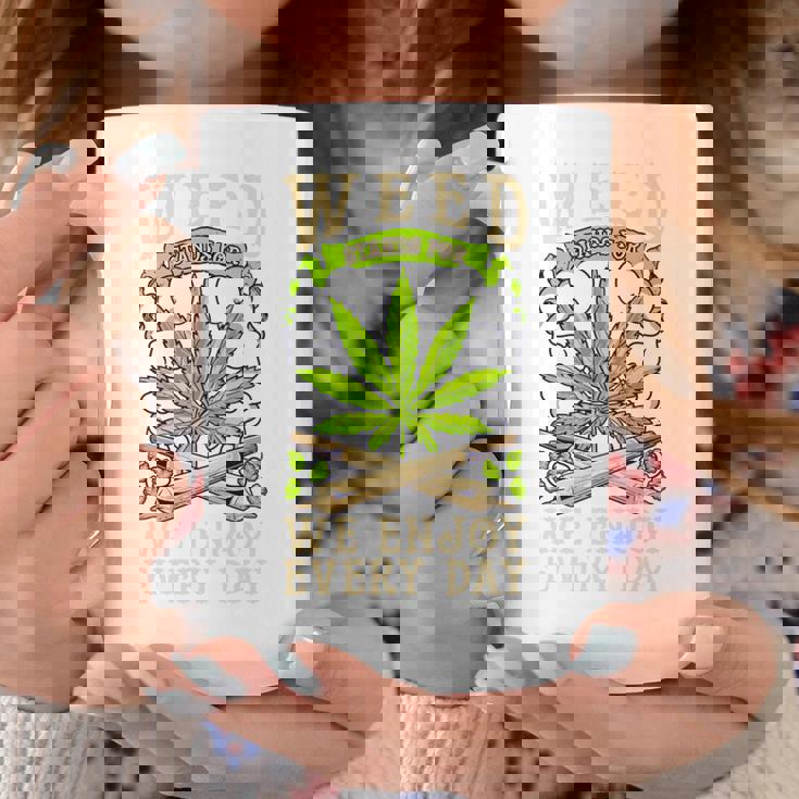 Weed We Enjoy Every Day コーヒーマグ 面白い贈り物