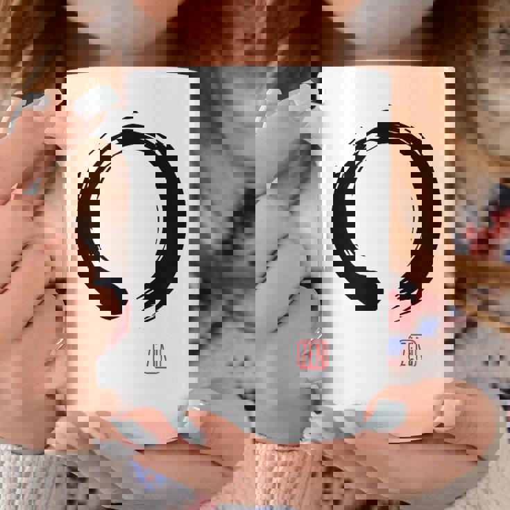 Zen Calligraphy Buddhist Enso Circle コーヒーマグ 面白い贈り物