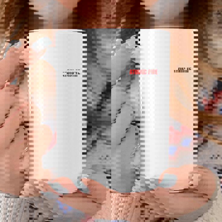 「Cleanse Them In Atomic Fire」核ガンジーミームの引用 長袖tシャツ コーヒーマグ 面白い贈り物