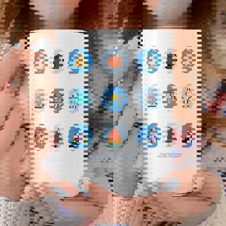 「Twin Bee」9 Circles コーヒーマグ 面白い贈り物