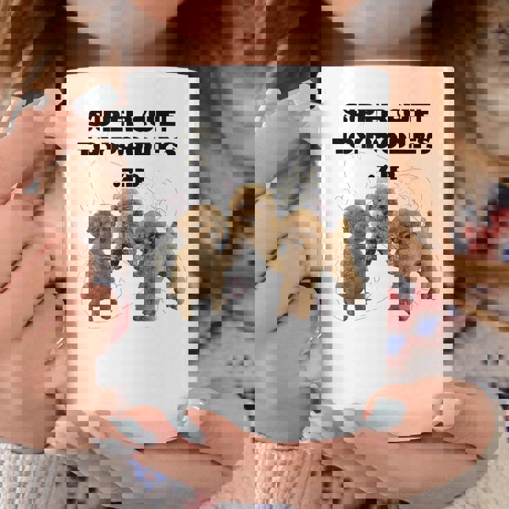 【Super Cute Toypoodles】トイプードル 実写 コーヒーマグ 面白い贈り物