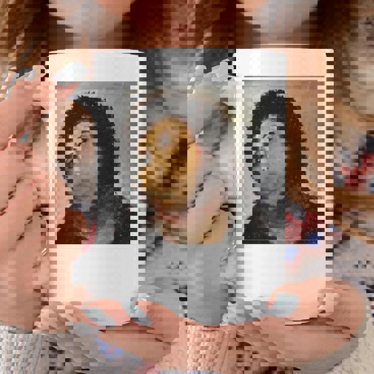 【キリスト画】おばあさんが勝手に修復した教会の壁画が人気爆発 長袖tシャツ コーヒーマグ 面白い贈り物