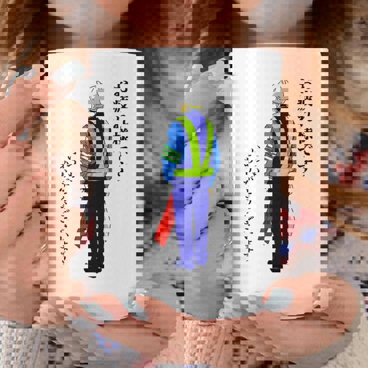 【誘導してる人】感謝を伝えるプレゼント コーヒーマグ 面白い贈り物