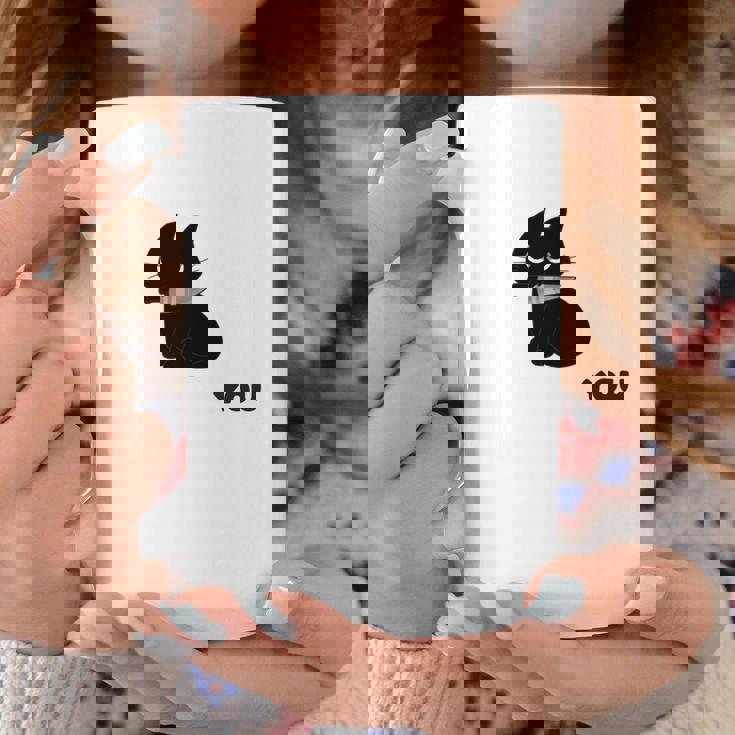 あなたを見ている 長袖tシャツ コーヒーマグ 面白い贈り物