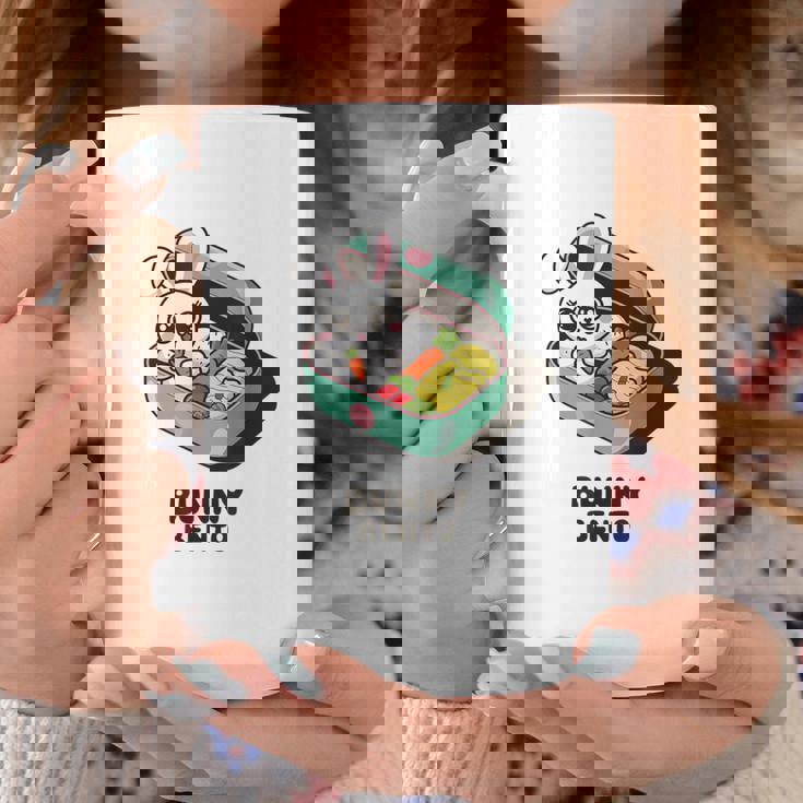 うさぎ弁当 かわいいウサギの和風弁当 ダジャレ コーヒーマグ 面白い贈り物