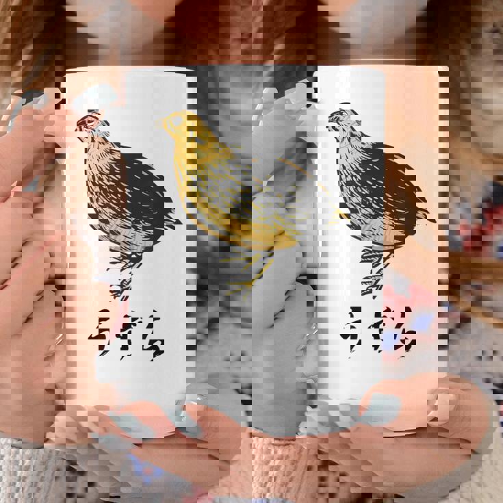 うずら 面白いtシャツ かわいい 鳥 筆文字 メンズ おもしろ 面白い 服 オリジナル グッズ 文字tシャツ ネタ コーヒーマグ 面白い贈り物