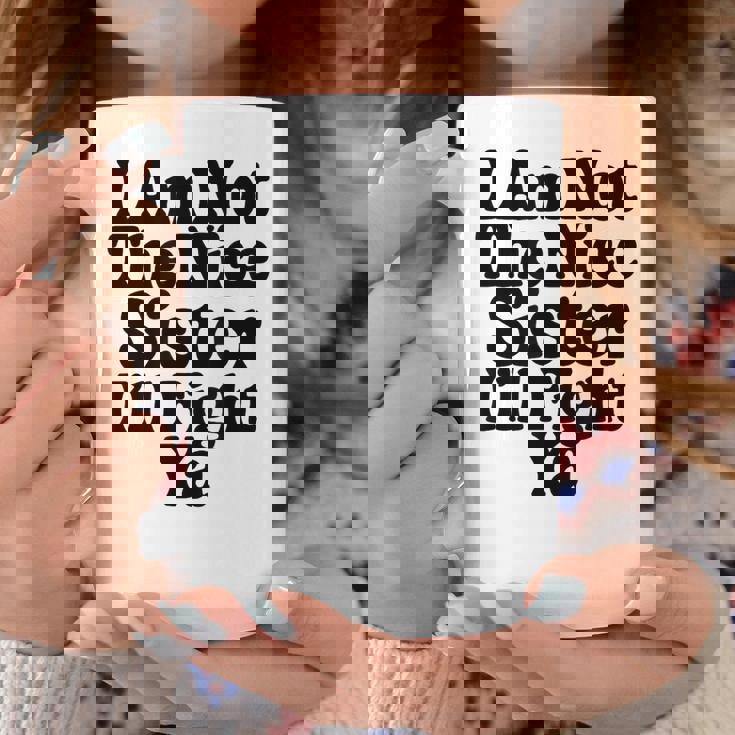 おれはナイスシスターじゃないよ戦ってやるよおもしろい皮肉 コーヒーマグ 面白い贈り物