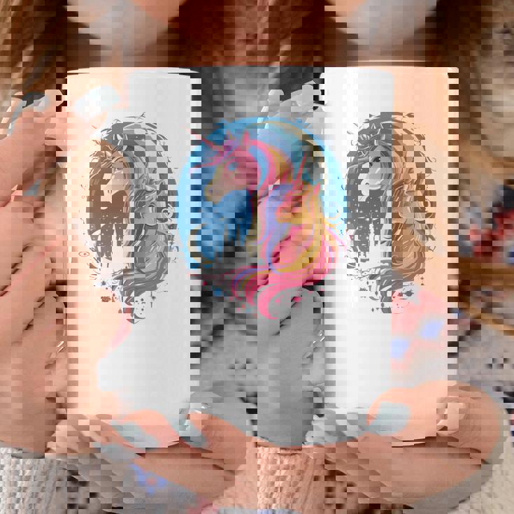 お揃いのママと娘 ユニコーン ナイトシャツ 母の日 長袖tシャツ コーヒーマグ 面白い贈り物